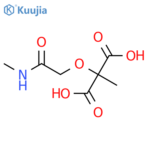 PROPANEDIOIC ACID, METHYL[2-(METHYLAMINO)-2-OXOETHOXY]- structure