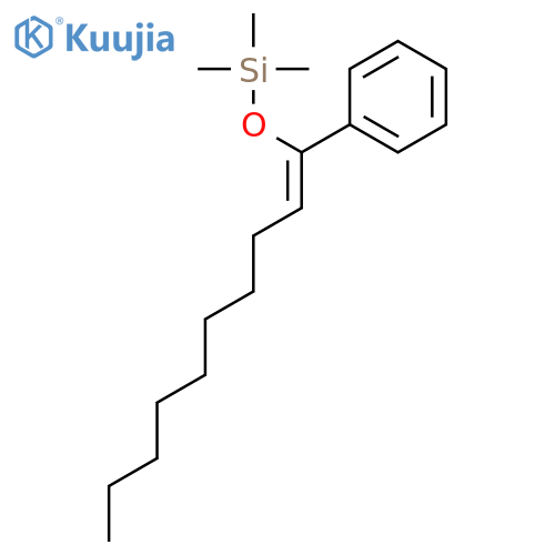 Silane, trimethyl[(1-phenyl-1-decenyl)oxy]- structure