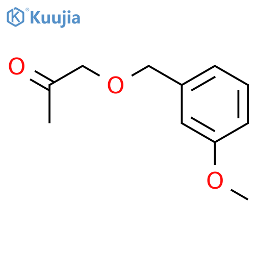 2-Propanone, 1-[(3-methoxyphenyl)methoxy]- structure