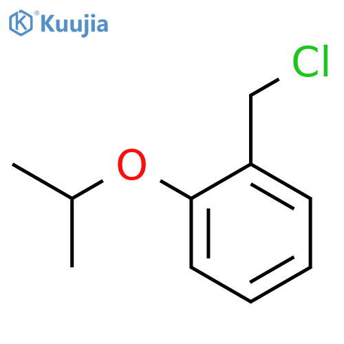 1-(chloromethyl)-2-(propan-2-yloxy)benzene structure