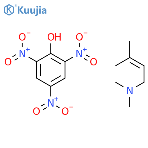 2-BUTEN-1-AMINE, N,N,3-TRIMETHYL-, COMPD. WITH 2,4,6-TRINITROPHENOL(1:1) structure