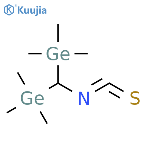 GERMANE, (ISOTHIOCYANATOMETHYLENE)BIS[TRIMETHYL- structure