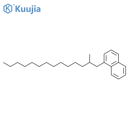 NAPHTHALENE, 2-METHYLTETRADECYL- structure