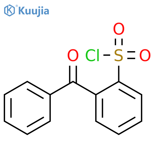 2-Benzoylbenzene-1-sulfonyl Chloride structure
