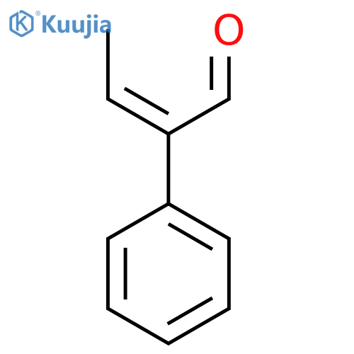 (2Z)-2-Phenyl-2-butenal structure