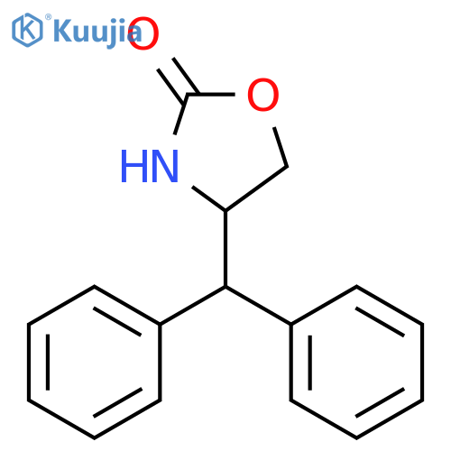 4-(diphenylmethyl)-1,3-oxazolidin-2-one structure
