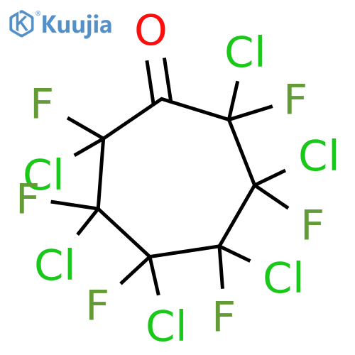 CYCLOHEPTANONE, 2,3,4,5,6,7-HEXACHLORO-2,3,4,5,6,7-HEXAFLUORO- structure
