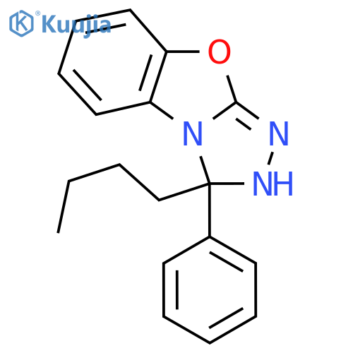 3-butyl-3-phenyl-7-oxa-2,4,5-triazatricyclo6.4.0.0^{2,6}dodeca-1(8),5,9,11-tetraene structure