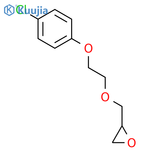 2-{2-(4-Chlorophenoxy)ethoxymethyl}oxirane structure