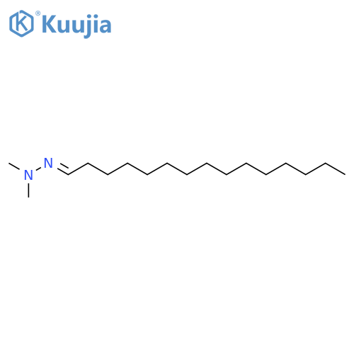 PENTADECANAL, DIMETHYLHYDRAZONE structure