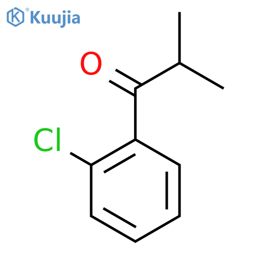 1-(2-Chlorophenyl)-2-methylpropan-1-one structure