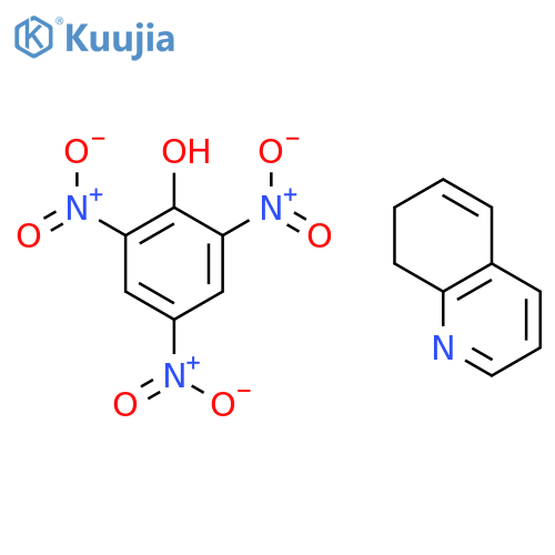 Quinoline, 7,8-dihydro-, compd. with 2,4,6-trinitrophenol (1:1) structure