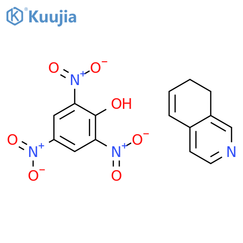 Isoquinoline, 7,8-dihydro-, compd. with 2,4,6-trinitrophenol (1:1) structure
