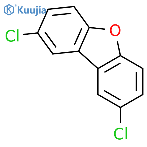 2,8-Dichlorodibenzofuran structure