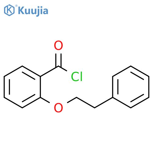 2-(2-Phenylethoxy)benzoyl chloride structure