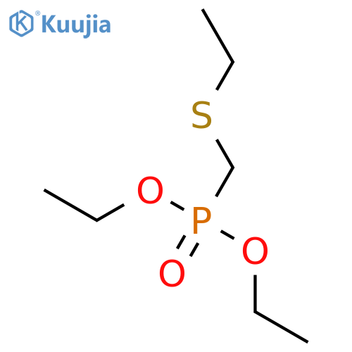 1-(ethoxy-(ethylsulfanylmethyl)phosphoryl)oxyethane structure