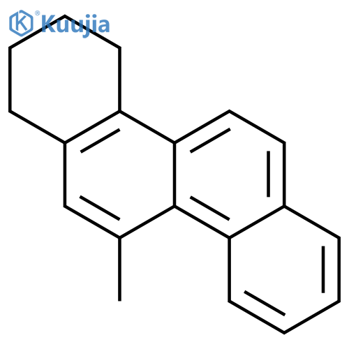 1,2,3,4-Tetrahydro-11-methylchrysene structure