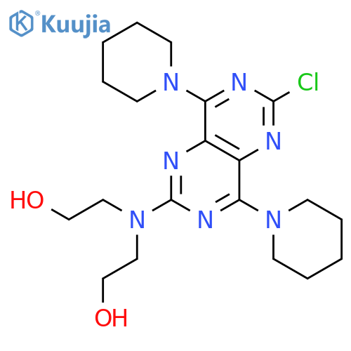 6-Des(diethanolamino)-6-chloro Dipyridamole structure