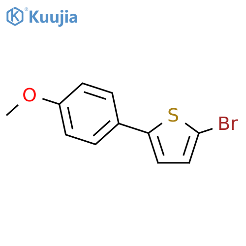 2-bromo-5-(4-methoxyphenyl)thiophene structure