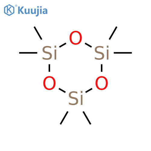 Hexamethylcyclotrisiloxane structure