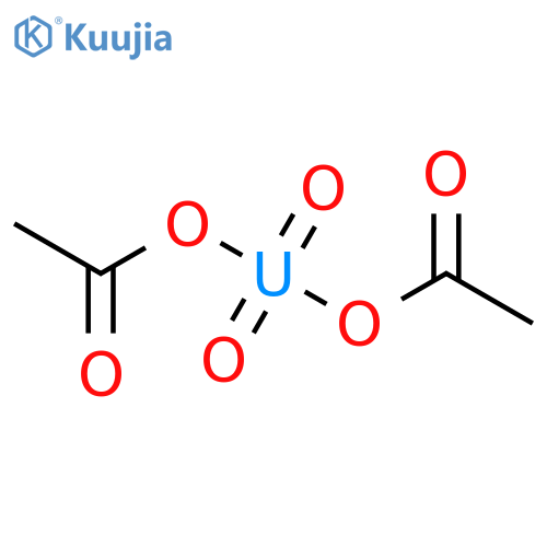 Uranyl acetate dihydrate structure