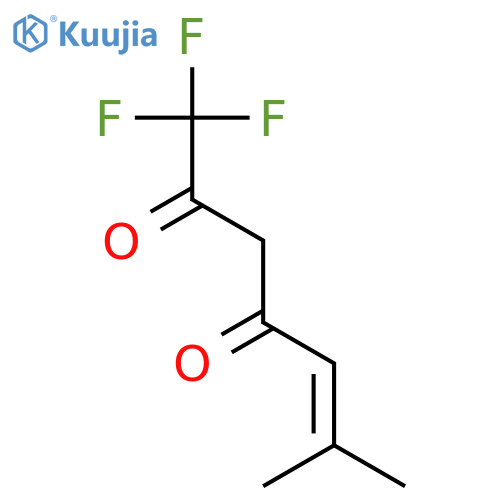 5-Heptene-2,4-dione,1,1,1-trifluoro-6-methyl- structure