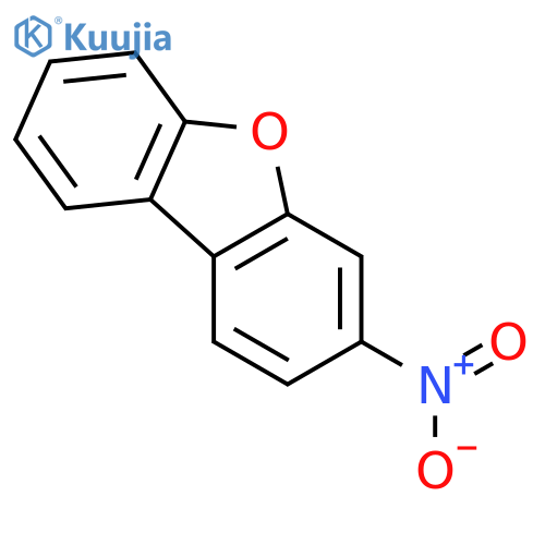 3-Nitrodibenzob,dfuran structure