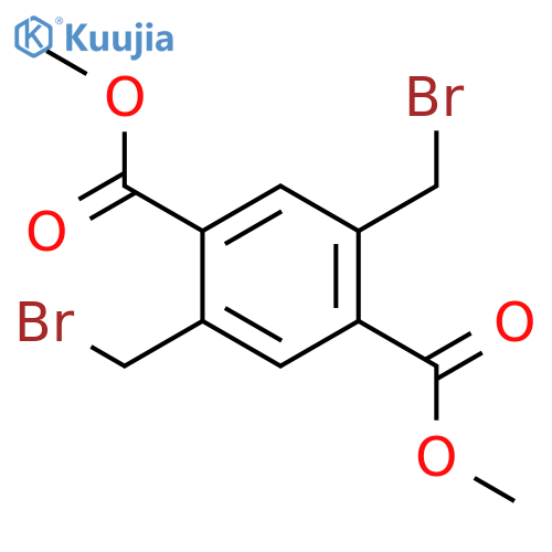 Dimethyl 2,5-bis(bromomethyl)terephthalate structure