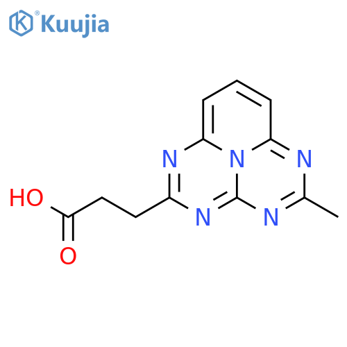 1,3,4,6,9b-Pentaazaphenalene-2-propanoic acid, 5-methyl- structure