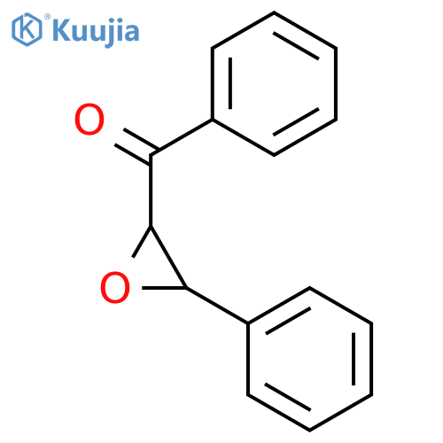 Phenyl-(3-phenyloxiran-2-yl)methanone structure