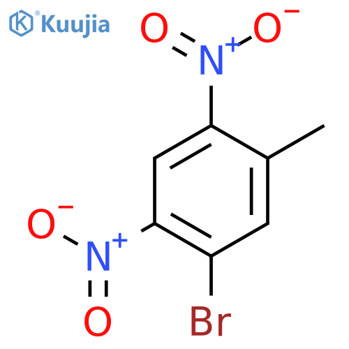 5-Bromo-2,4-dinitrotoluene structure