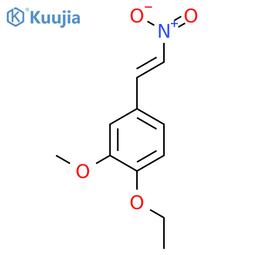 Benzene, 1-ethoxy-2-methoxy-4-(2-nitroethenyl)- structure