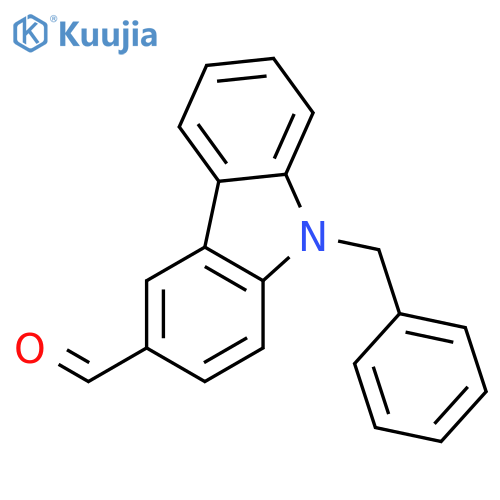 9-Benzyl-9H-carbazole-3-carbaldehyde structure