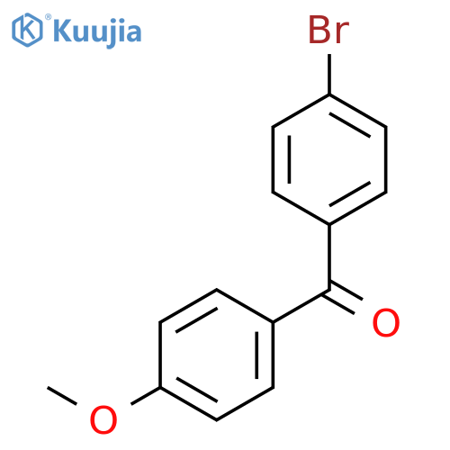 4-Bromo-4'-methoxybenzophenone structure