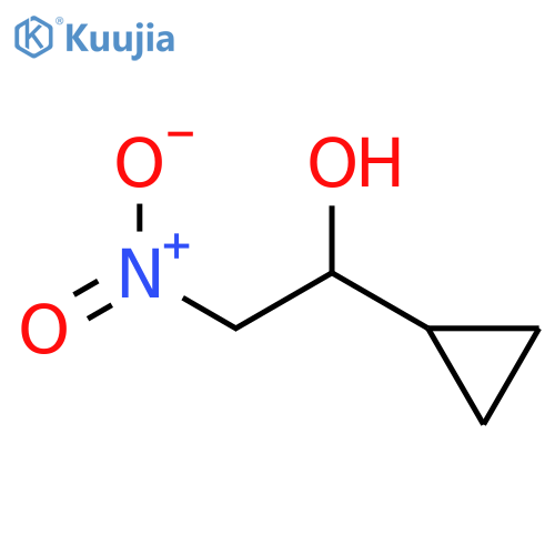 1-Cyclopropyl-2-nitroethanol structure