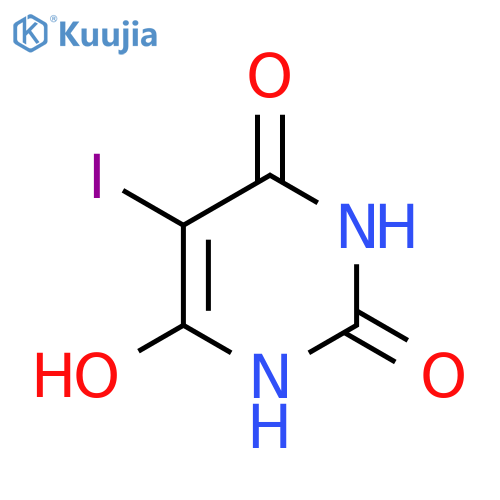 5-Iodopyrimidine-2,4,6-triol structure