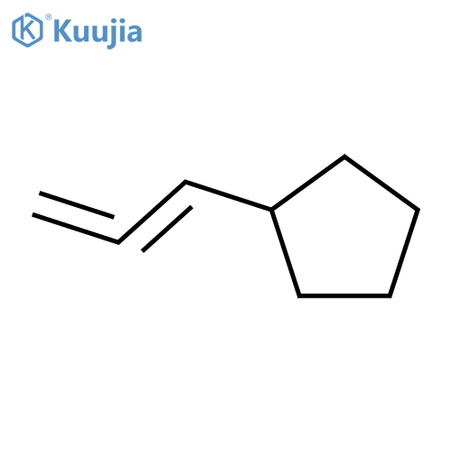 CYCLOPENTANE, 1,2-PROPADIENYL- structure