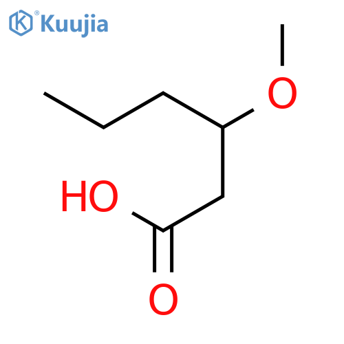 Hexanoic acid,3-methoxy- structure