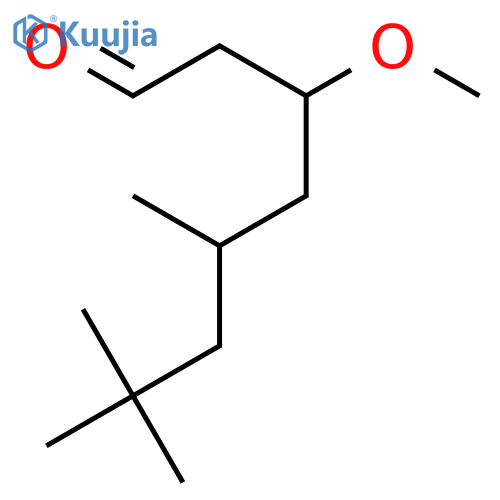 3-methoxy-5,7,7-trimethyloctanal structure