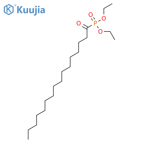 1-diethoxyphosphorylhexadecan-1-one structure