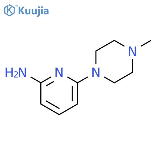 6-(4-methylpiperazin-1-yl)pyridin-2-amine structure