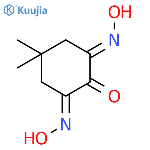 1,2,3-CYCLOHEXANETRIONE, 5,5-DIMETHYL-, 1,3-DIOXIME structure