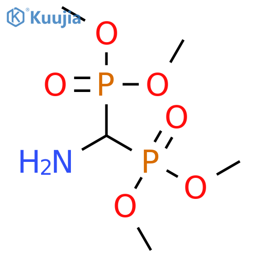 Phosphonic acid, (aminomethylene)bis-, tetramethyl ester structure