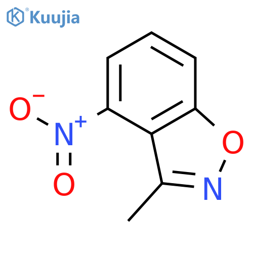 1,2-BENZISOXAZOLE, 3-METHYLNITRO- structure