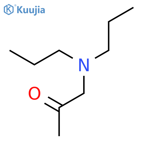 1-Dipropylamino-2-propanone structure