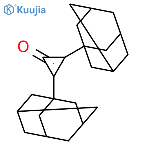 2-CYCLOPROPEN-1-ONE, 2,3-BIS(TRICYCLO[3.3.1.13,7]DEC-1-YL)- structure