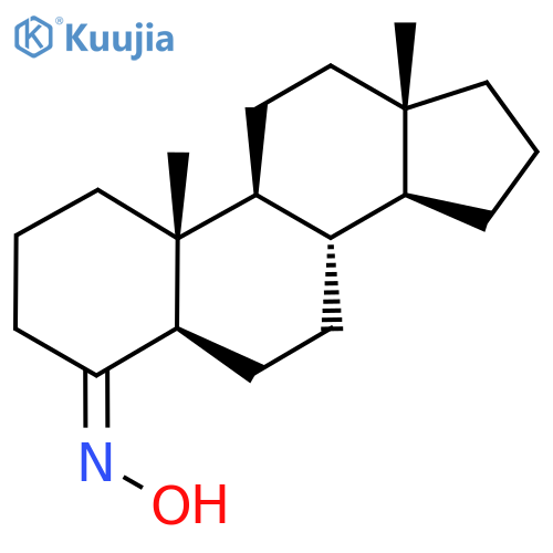 (NZ)-N-[(5R,8S,9S,10R,13S,14S)-10,13-dimethyl-1,2,3,5,6,7,8,9,11,12,14,15,16,17-tetradecahydrocyclopenta[a]phenanthren-4-ylidene]hydroxylamine structure