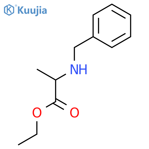 (S)-Ethyl 2-(benzylamino)propanoate structure