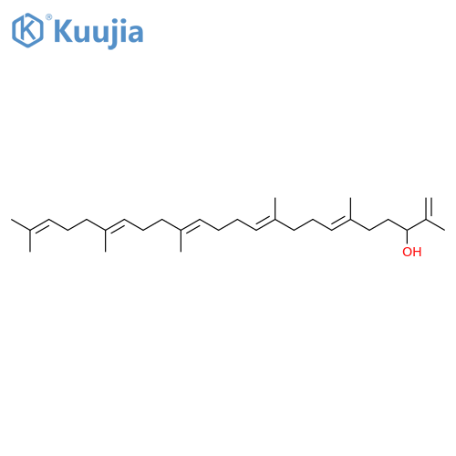 1,6,10,14,18,22-Tetracosahexaen-3-ol, 2,6,10,15,19,23-hexamethyl-, (all-E)- structure