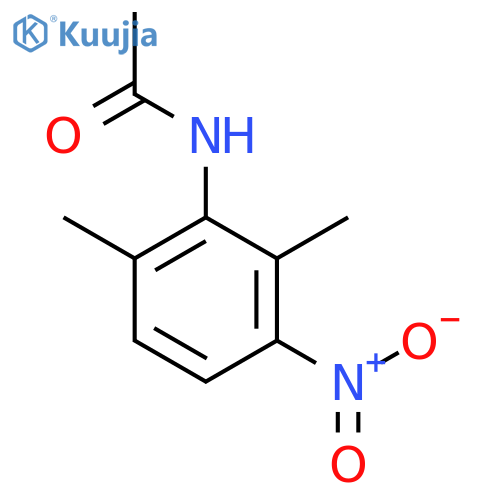 N-Acetyl-3-nitro-2,6-dimethylaniline structure